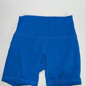 Lululemon Athletica Blue Bike Shorts